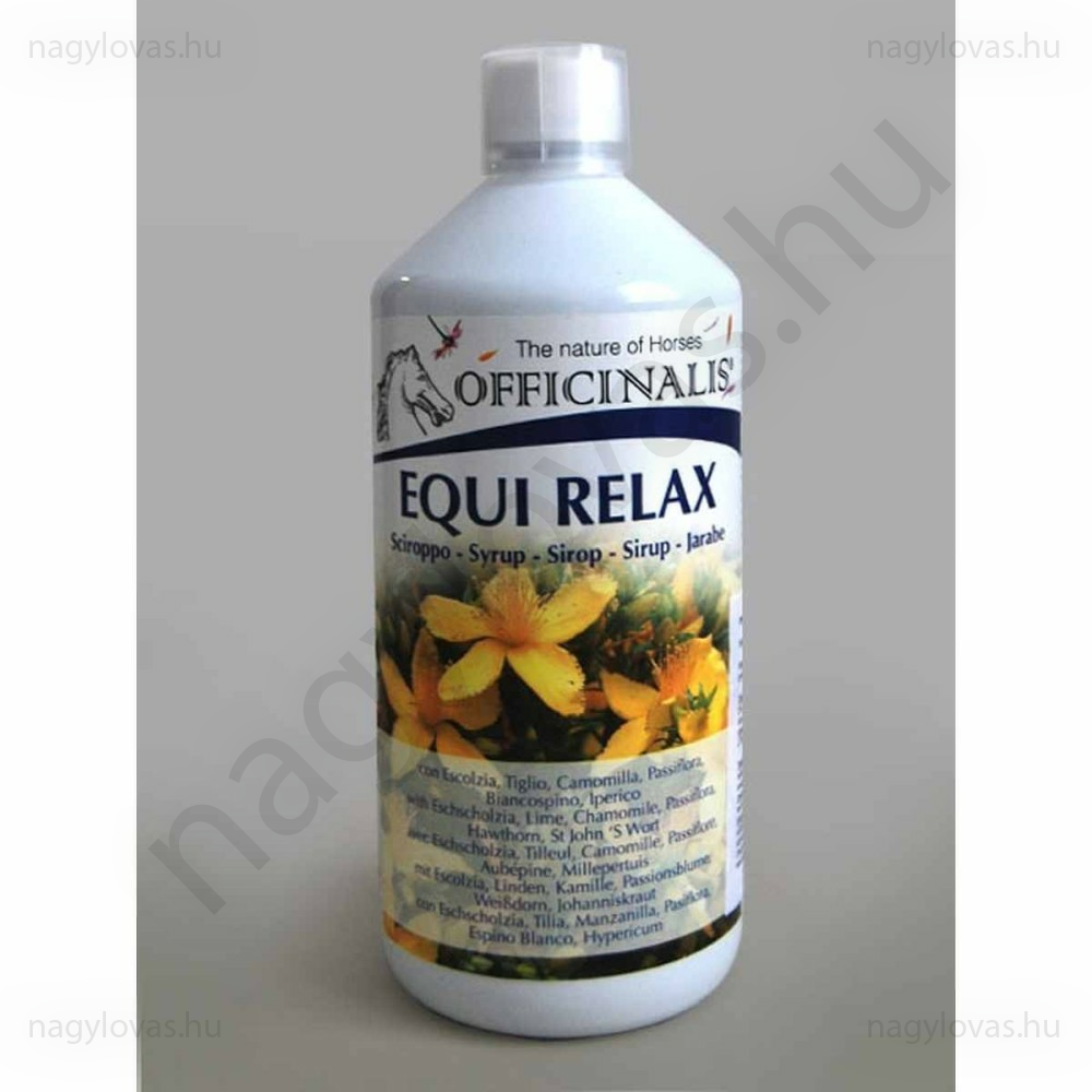 Officinaliss Equirelax nyugtató szirup 1 kg