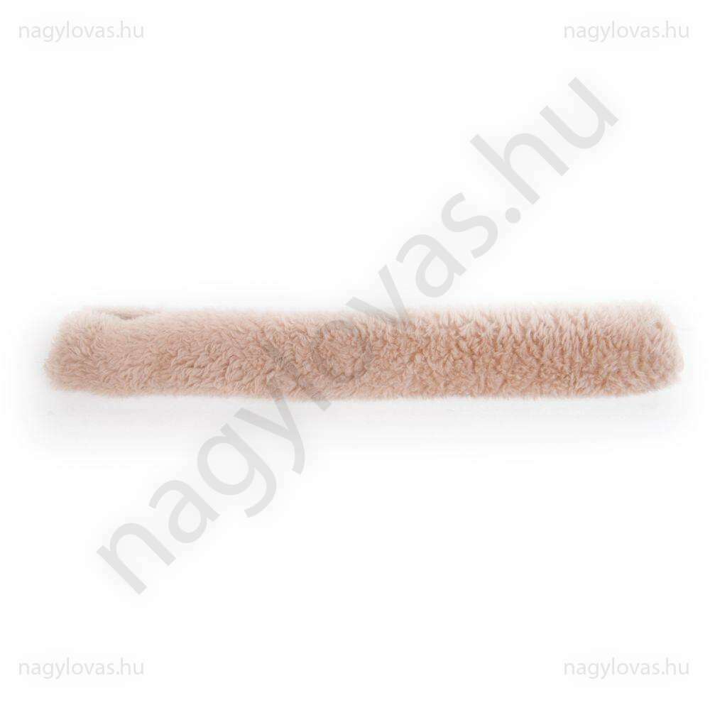 Orr- és homlokszíjvédő szőrme 32cm