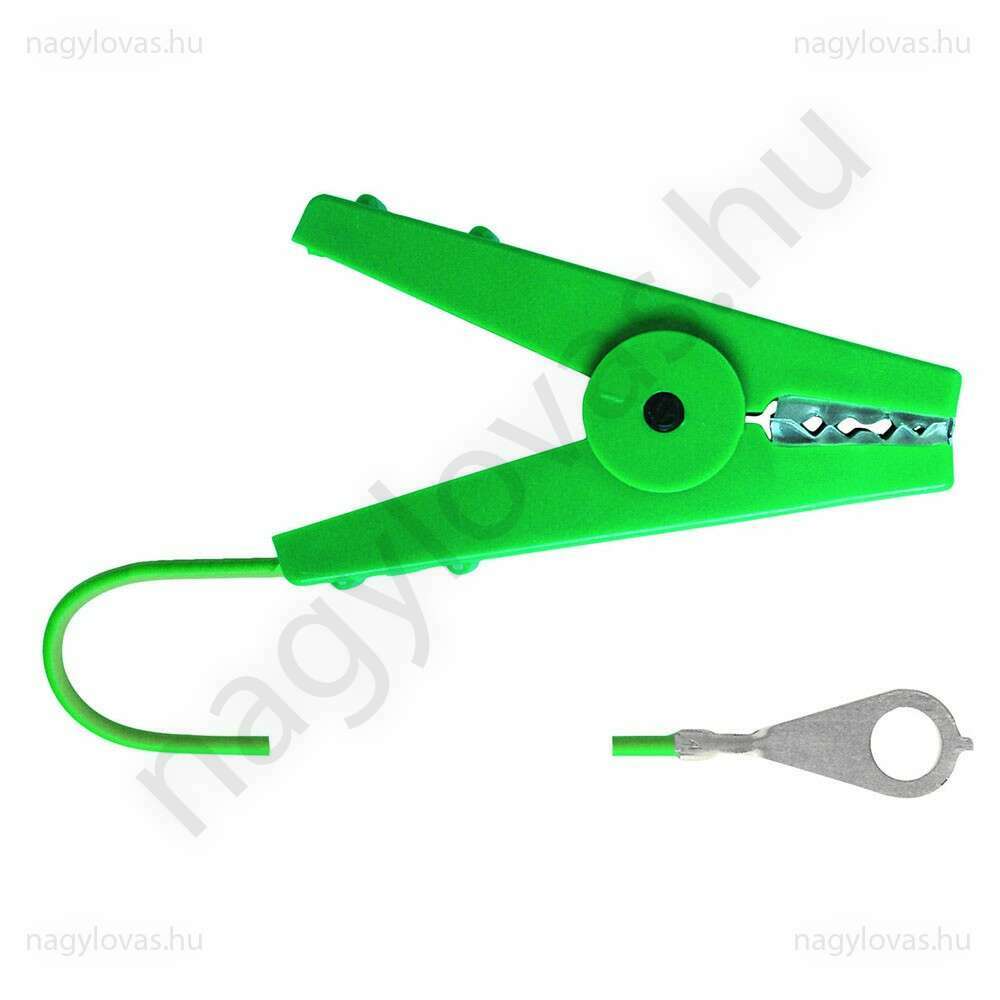 Összekötő kábel csipesszel 1m 1db/csomag