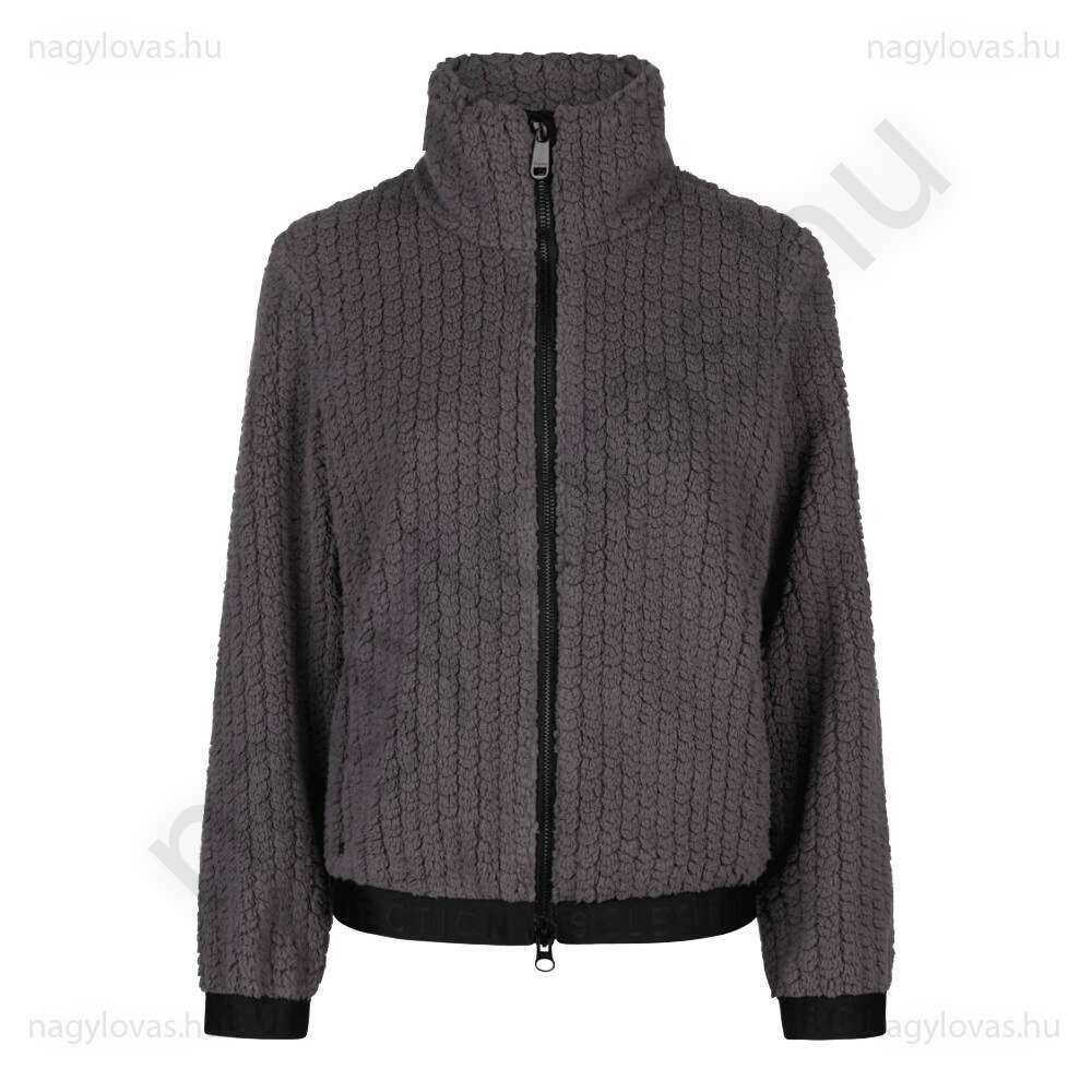 Pikeur  Velvetknit polár kabát bazaltszürke