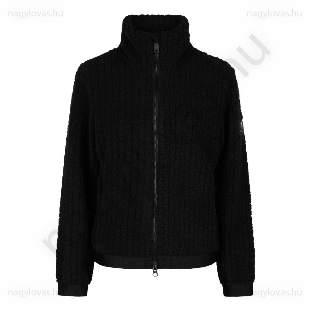 Pikeur  Velvetknit polár kabát fekete