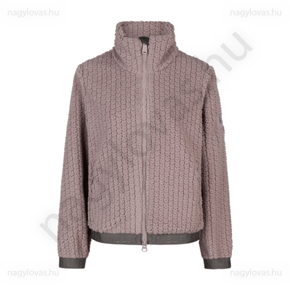 Pikeur  Velvetknit polár kabát mályva