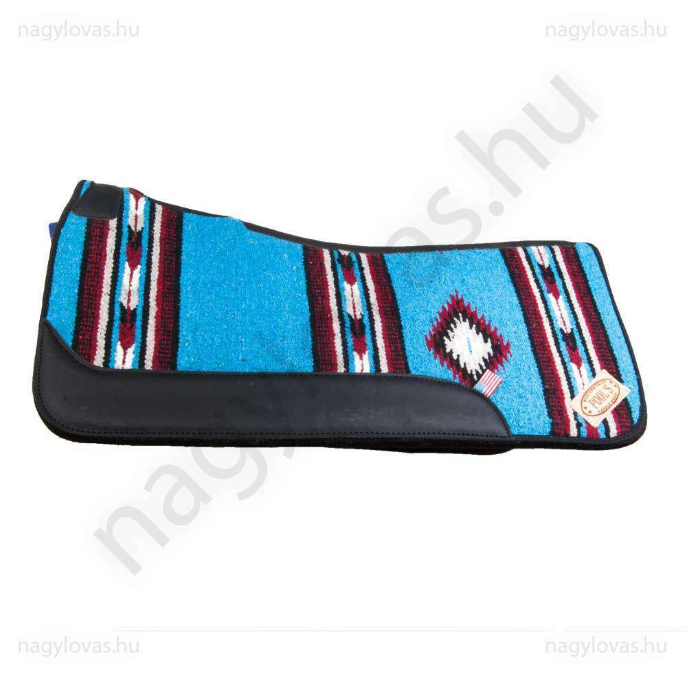 Pools Navayo western nyeregalátét royal kék