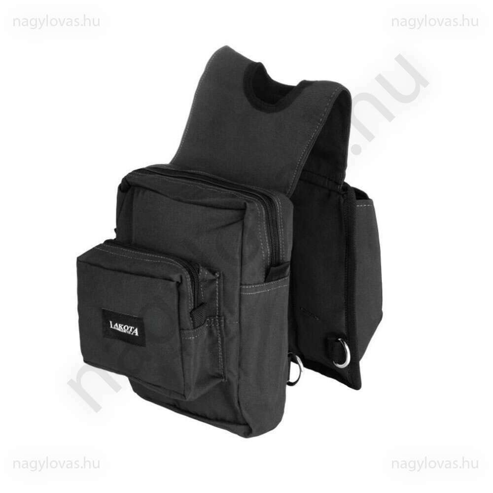 Pools western nyeregtáska  fekete