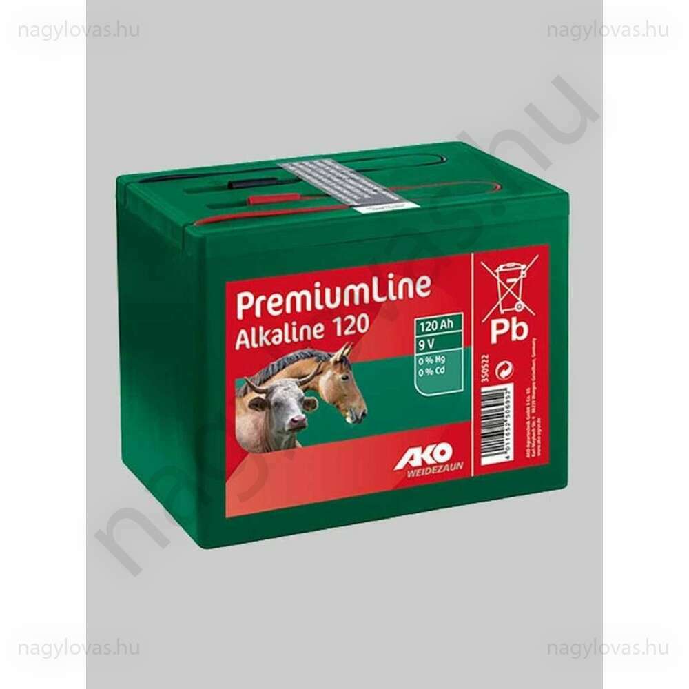 PremiumLine Alkaline elem 9V/120Ah