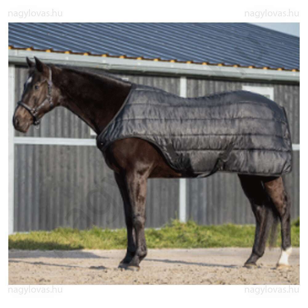 QGP Glitter jártató lótakaró fekete 100 gr.135 cm