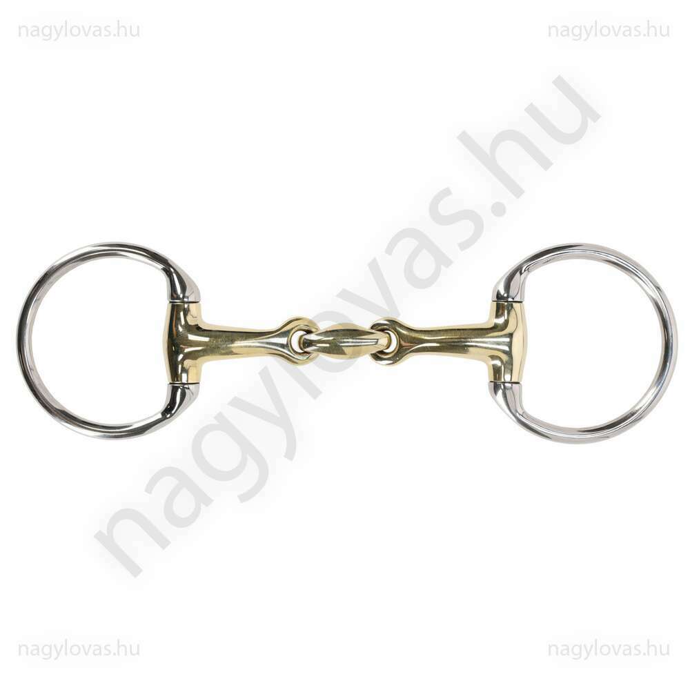 QHP argentan kétszer tört zabla 10,5cm