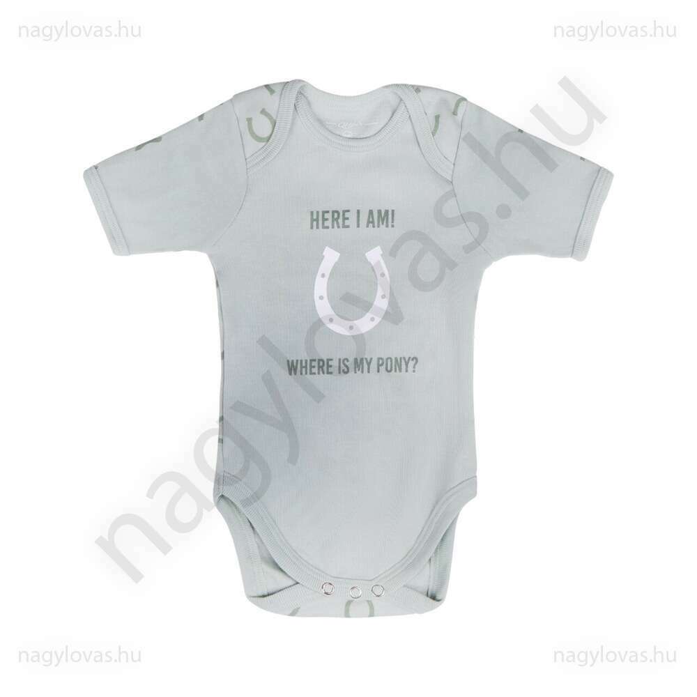 QHP Bobby baby body pisztácia 68