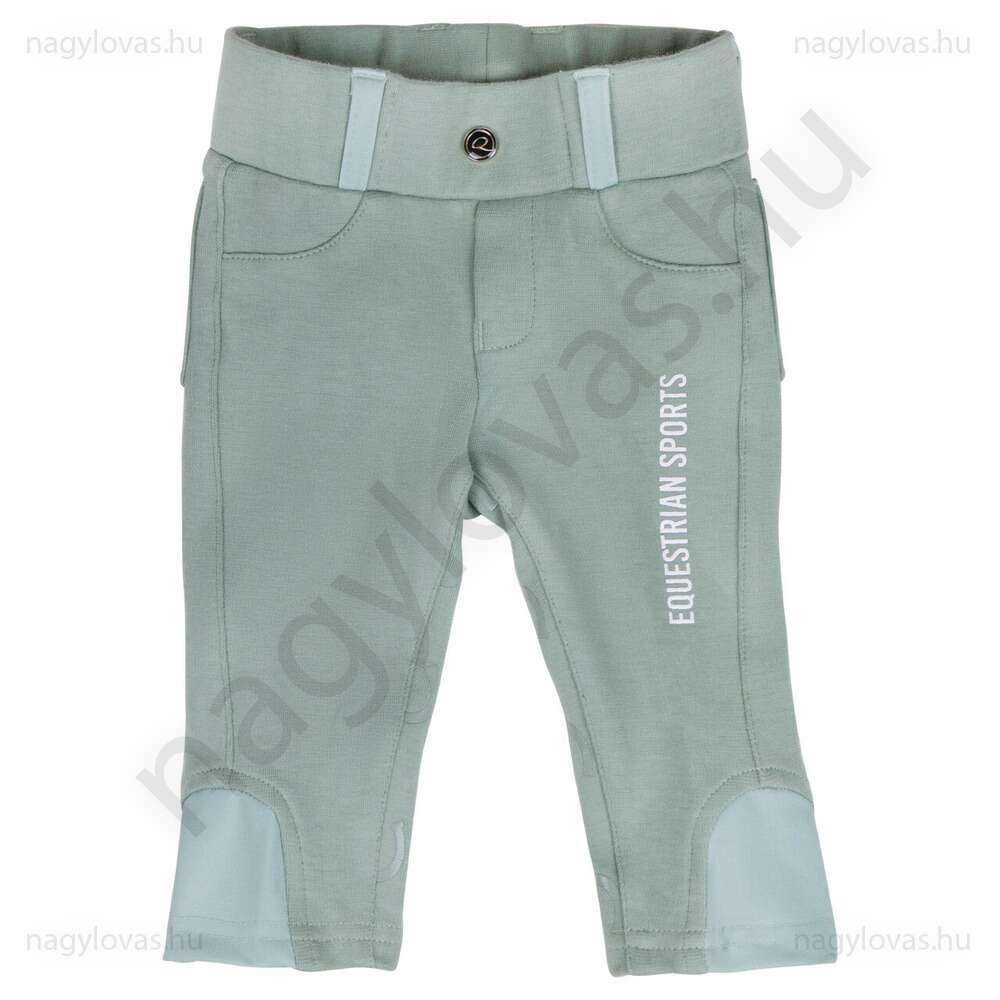 QHP Bobby gyerek lovaglónadrág pisztácia 68