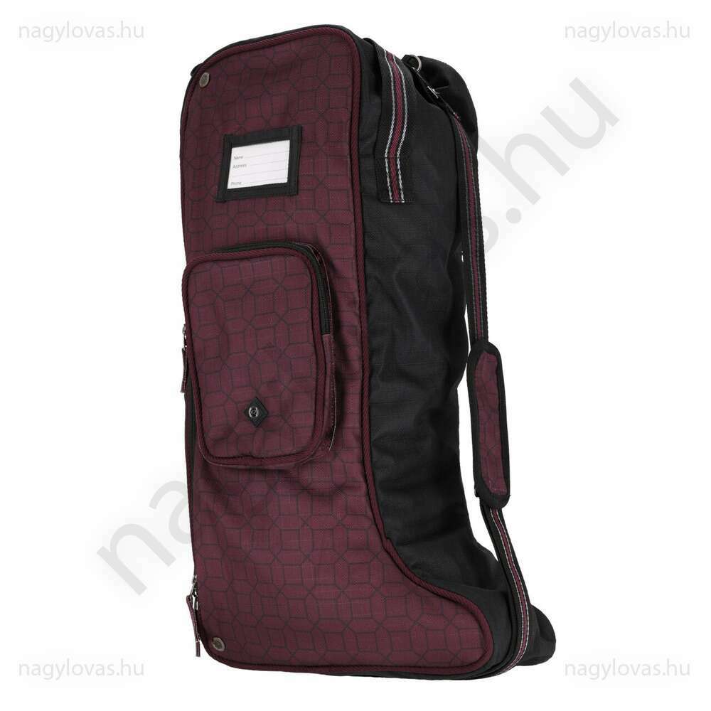 QHP csizmatáska bordó M