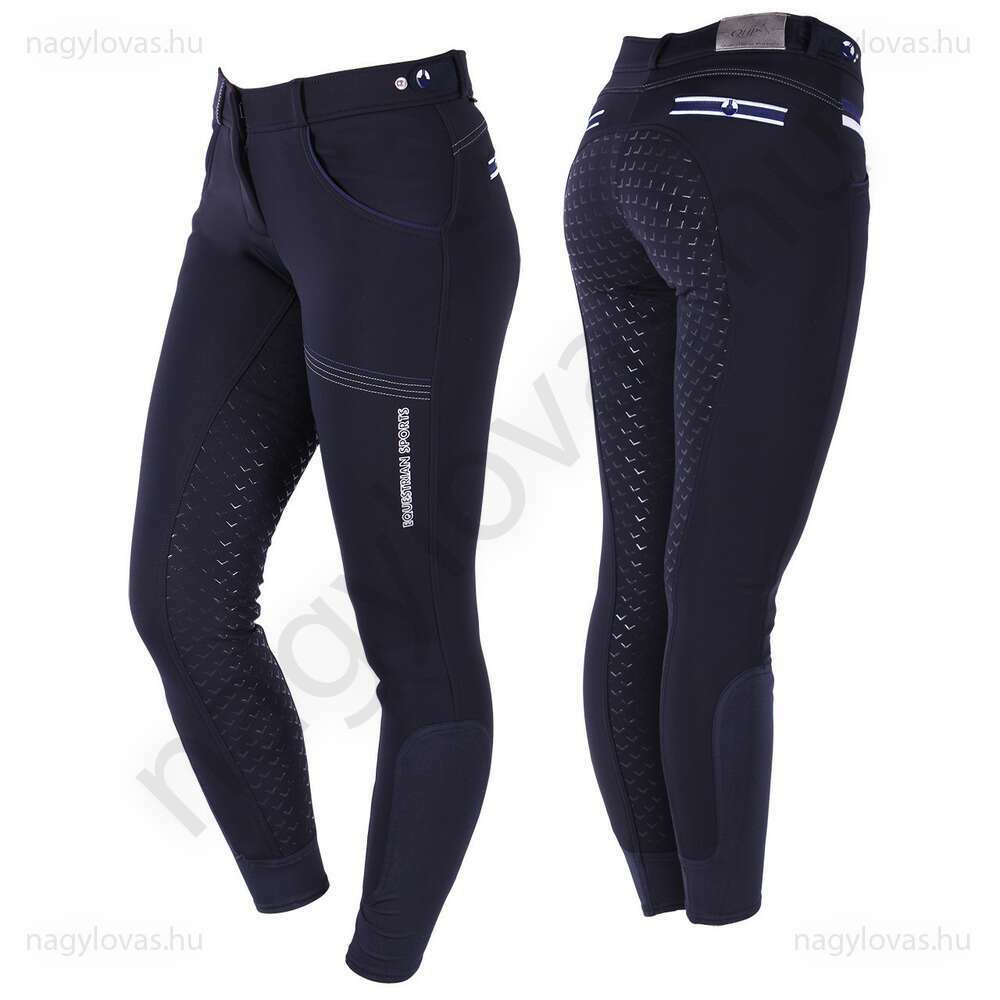QHP Emma téli softshell lovaglónadrág s.kék 42