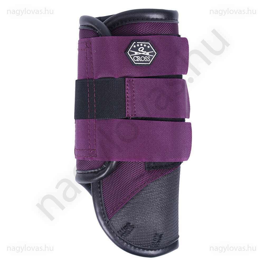 QHP Eventing első ínvédő padlizsán lila XL
