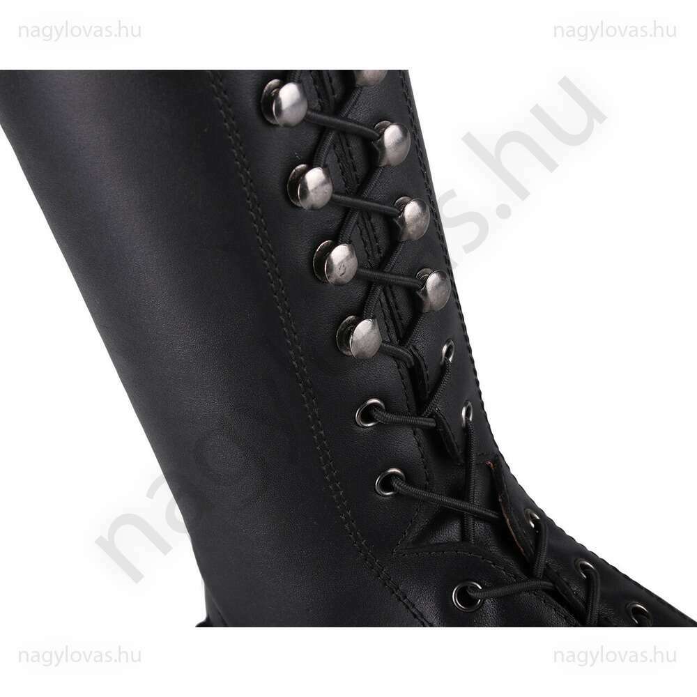 QHP extra long cipőfűző elsztikus fekete