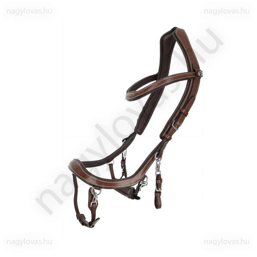 QHP FaySport Classic kantár barna Cob
