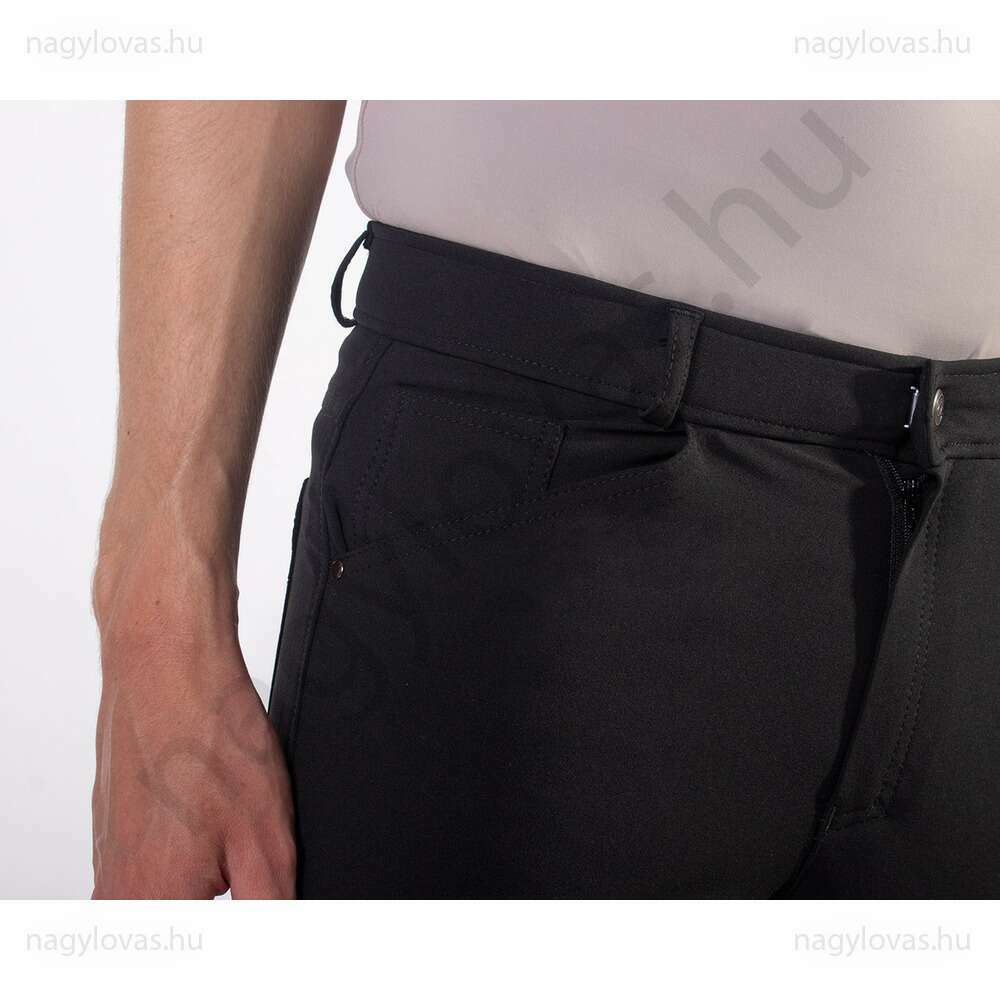 QHP Fillip férfi lovaglónadrág fekete