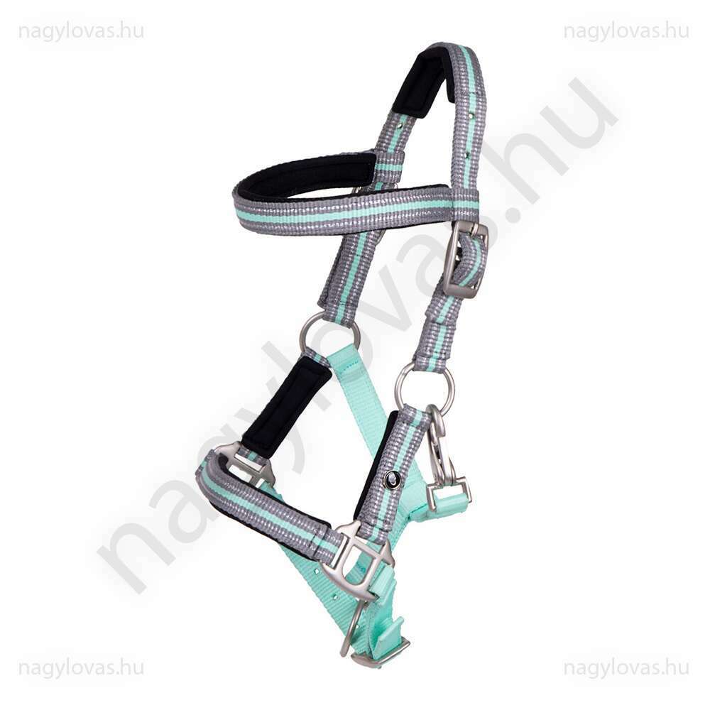 QHP Flore kötőfék csikóra ice green