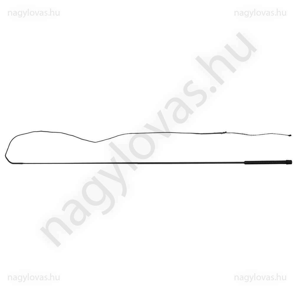 QHP futószárazó ostor fekete 1,60m