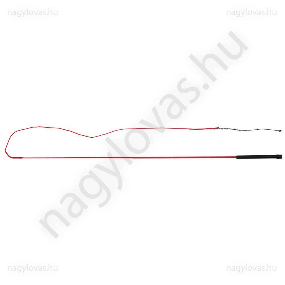 QHP futószárazó piros 1,80 m ostor