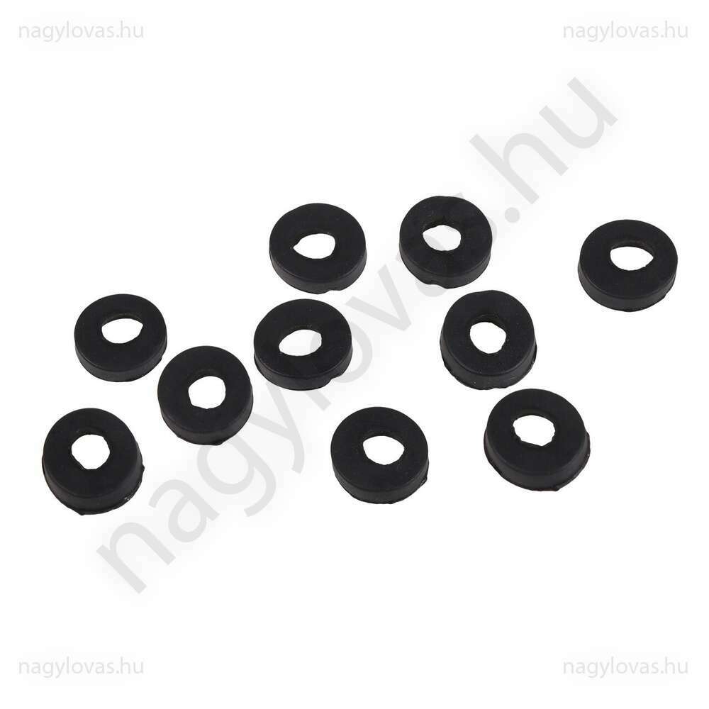 QHP gumigyűrű fekete