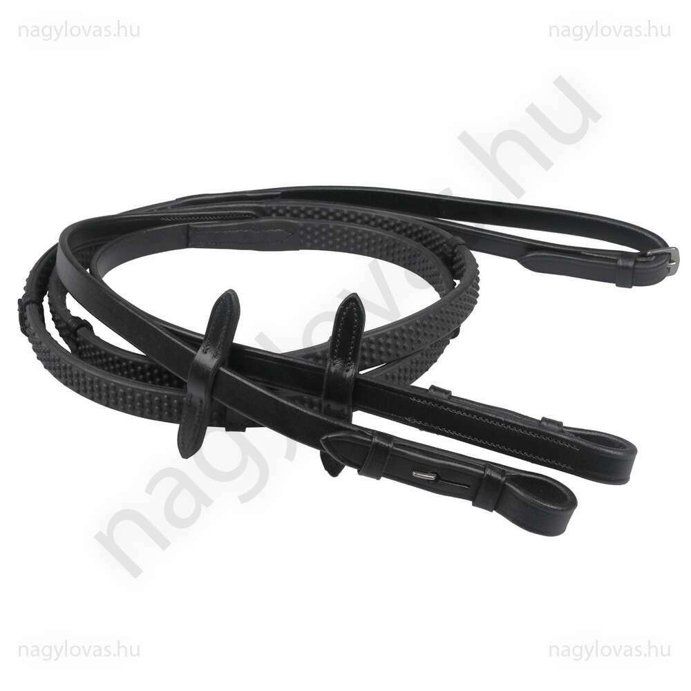 QHP gumírozott szár ütközőkkel - Fekete - Póni