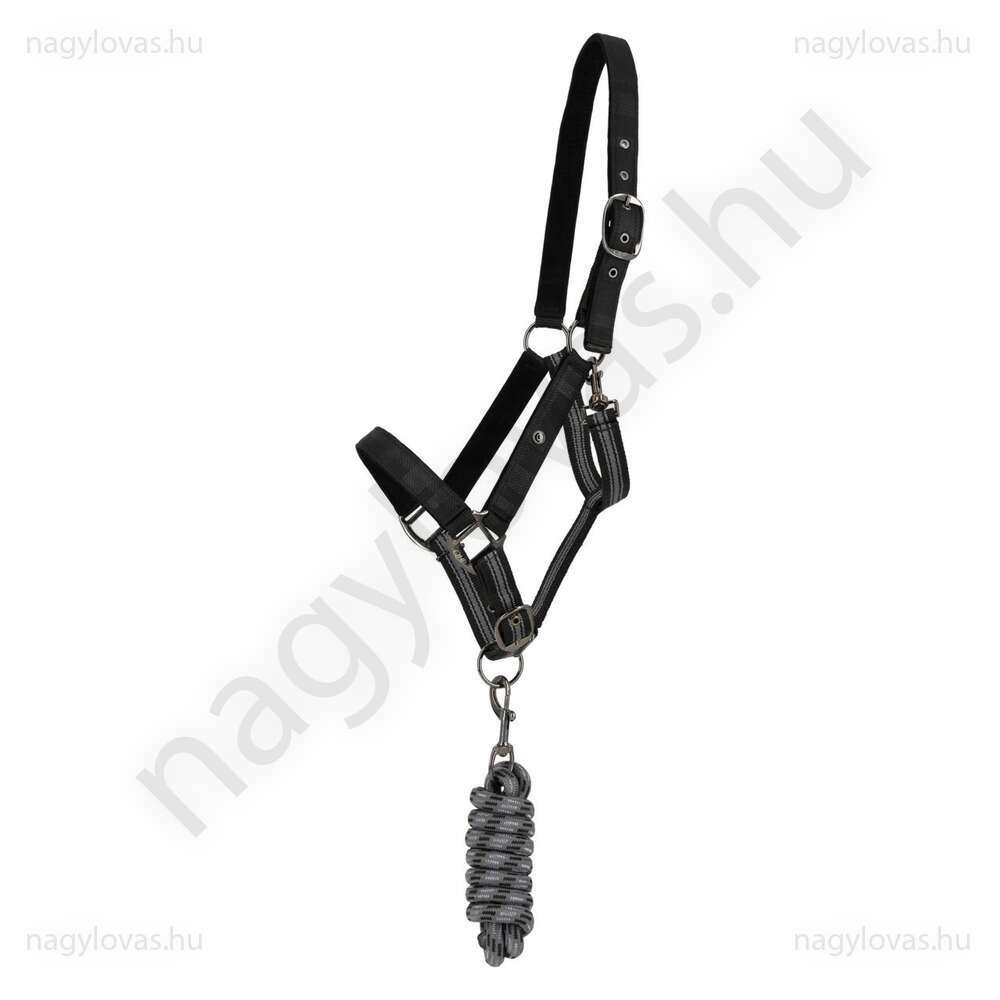 QHP gurtnis kötőfék+vezetőszár Mini Shetty