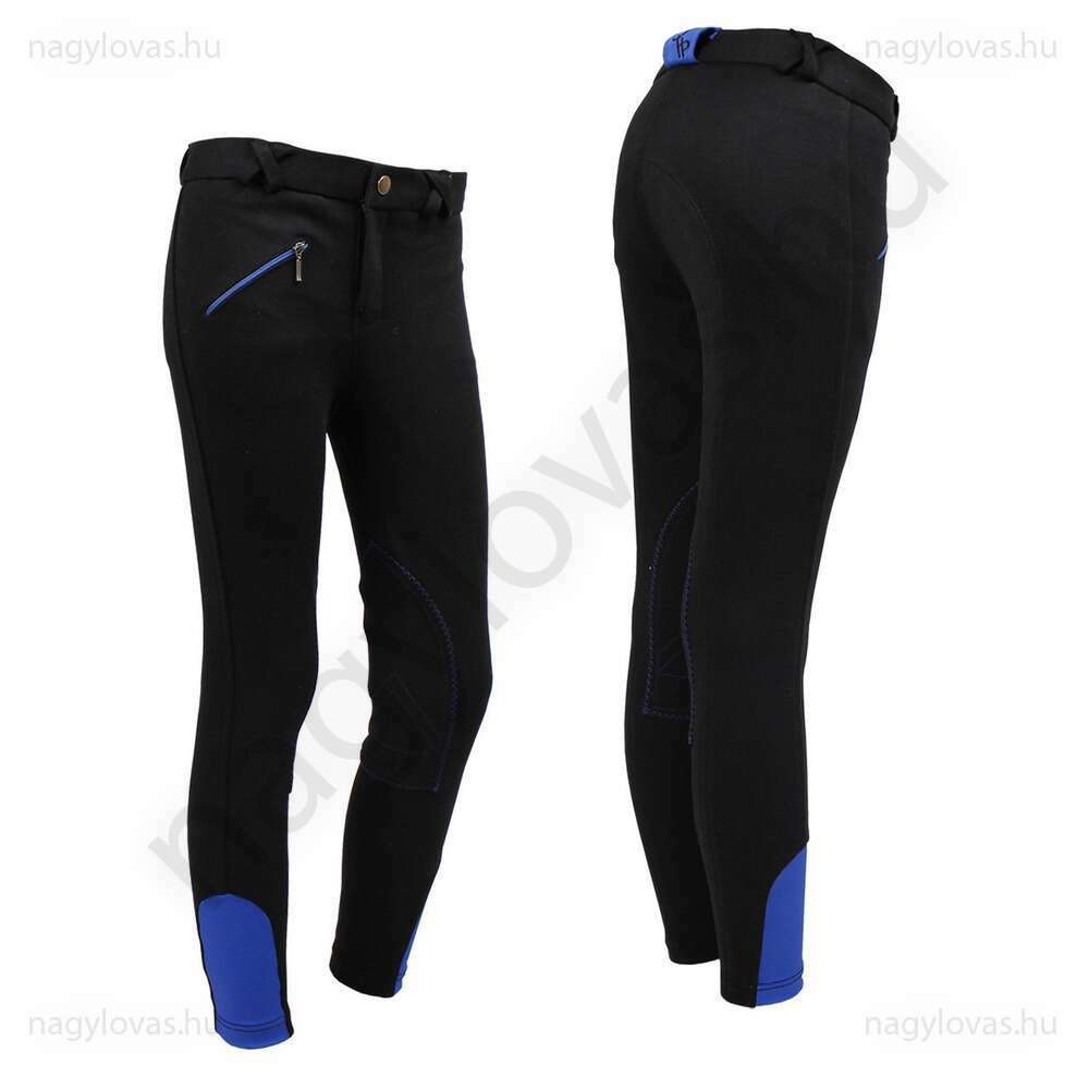QHP gyerek lovaglónadrág fekete 116