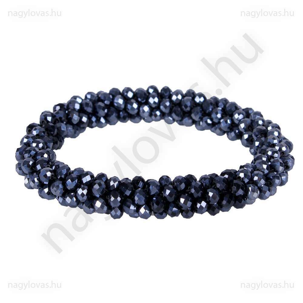 QHP gyöngyös hajgumi és karkötő skék