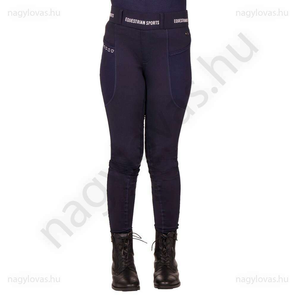QHP Jady junior lovagló leggings navy