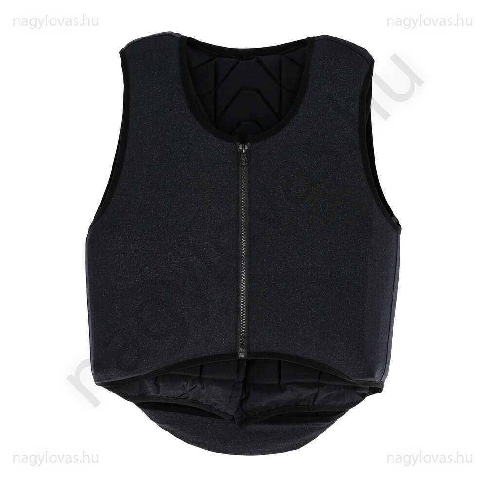 QHP Junior gerincvédő huzat fekete XS-M