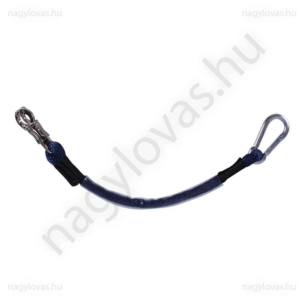 QHP kikötőszár 2 karabínerrel 90cm navy