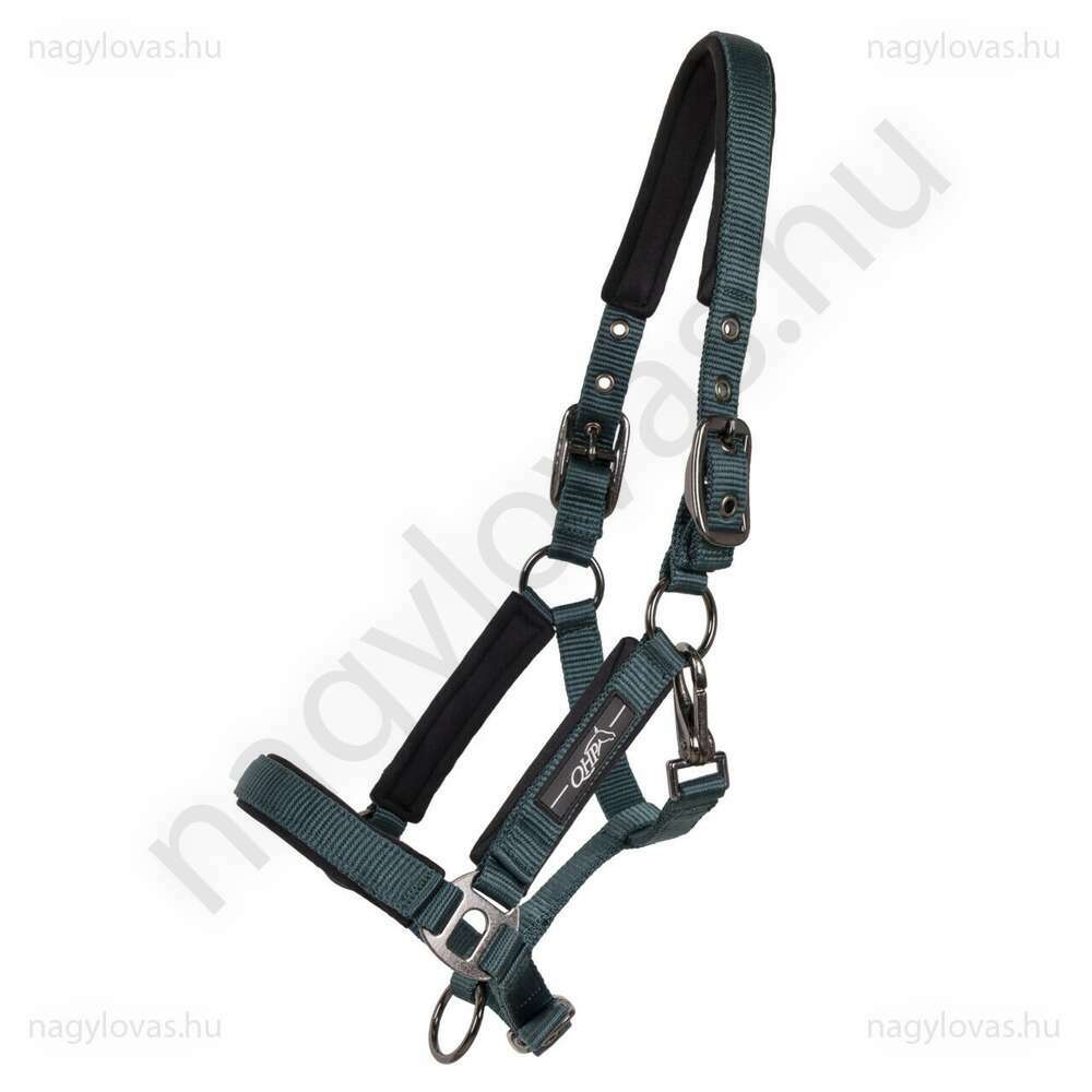 QHP Kötőfék Deluxe - Sötétzöld - Full