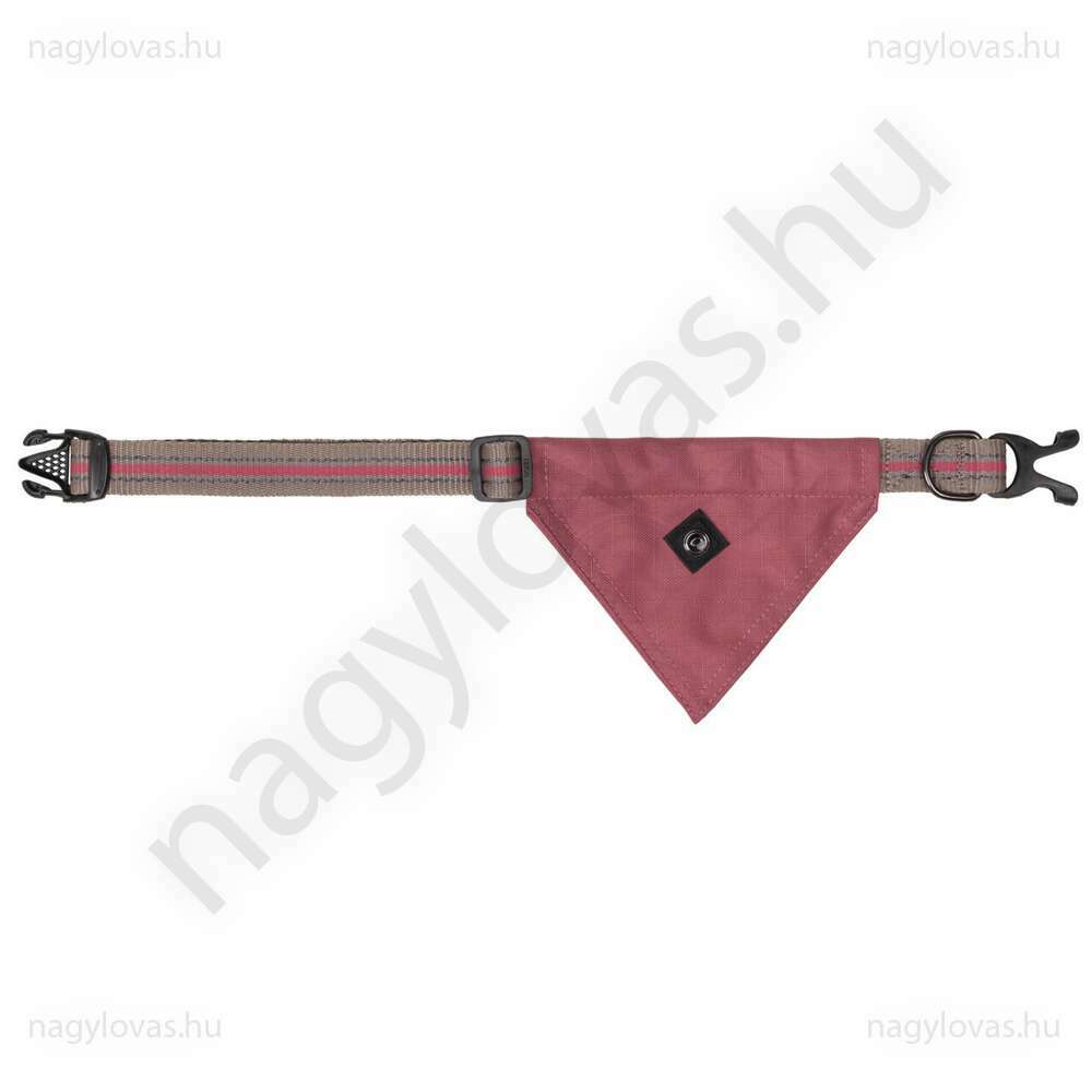 QHP kutyáknak való nyakörv kendővel flamingó XS