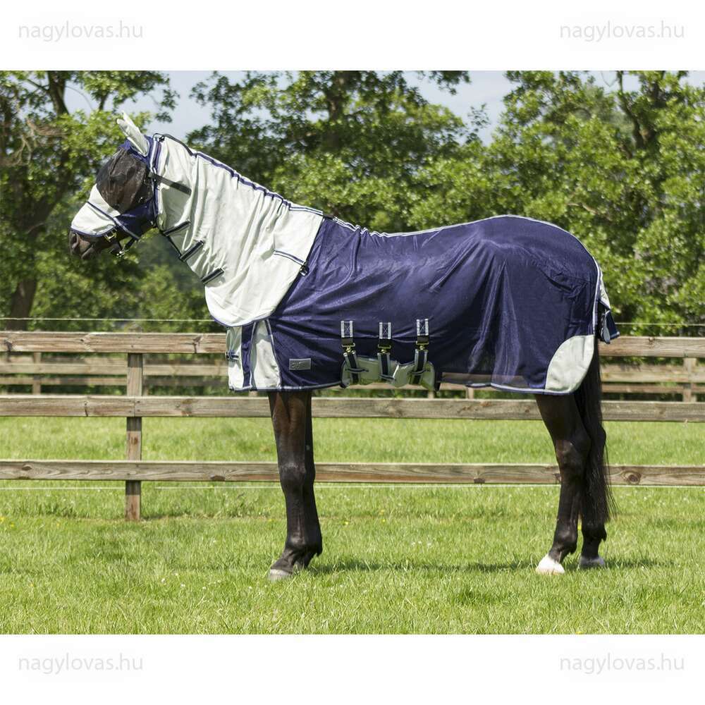 QHP légytakaró levehető nyakrésszel kék  155 cm