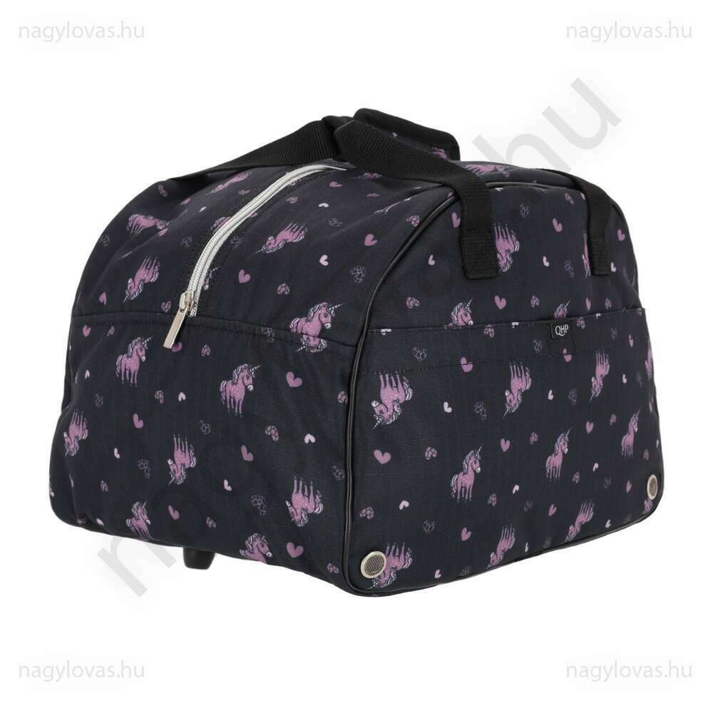 QHP Lize kobaktartó táska  fekete/lila