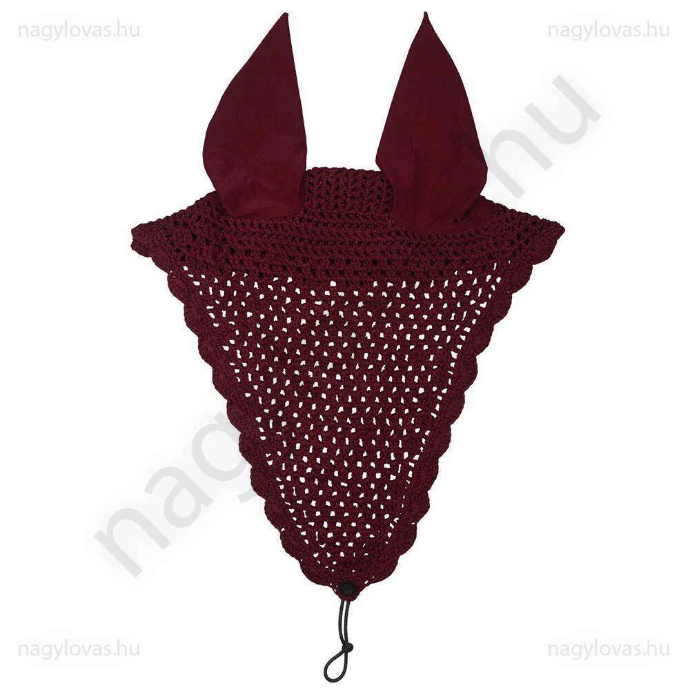 QHP Long fülvédő lónak burgundy 