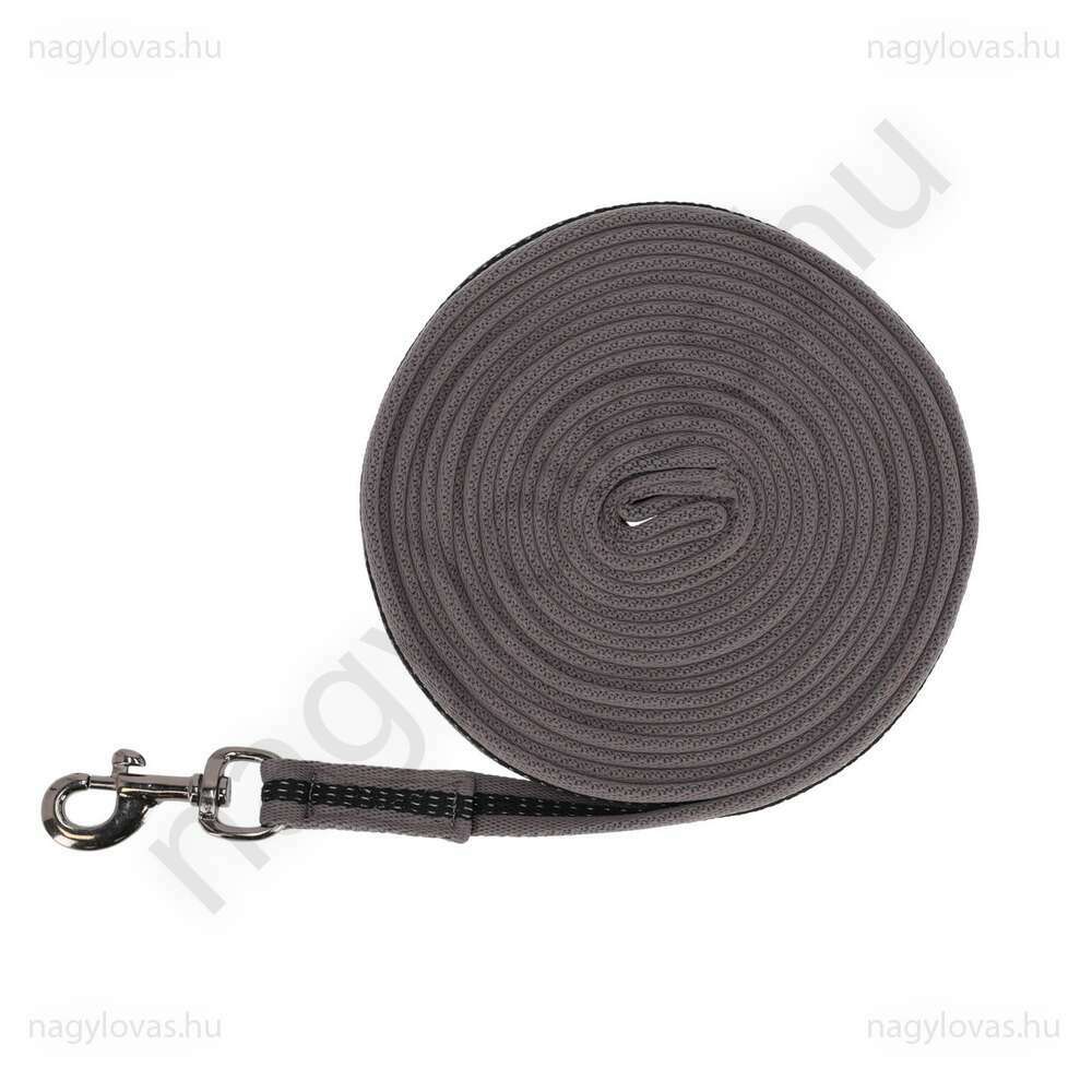 QHP Lunging vezetőszár - Szürke - 8m
