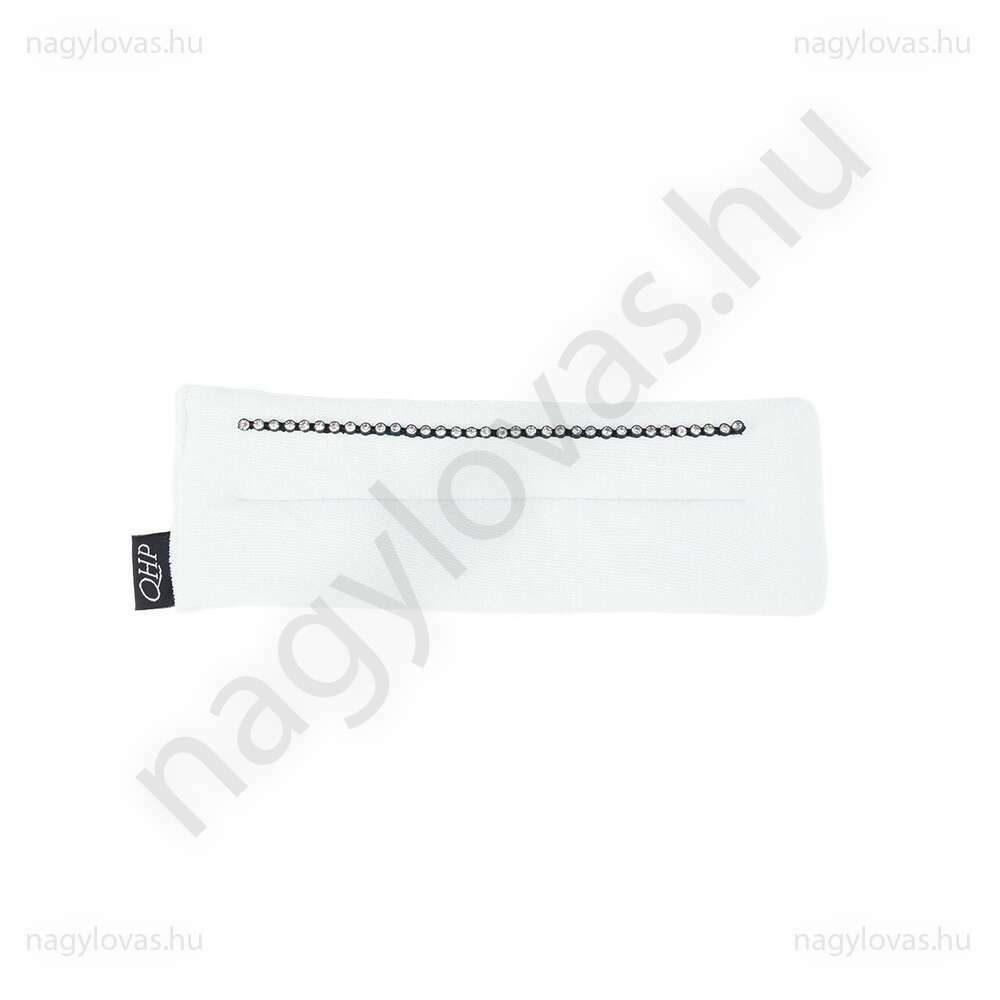 QHP Madelon orrszíjvédő - Fehér - Cob