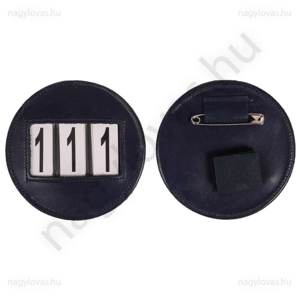 QHP Modeste kerek versenyszám tartó - Sötétkék