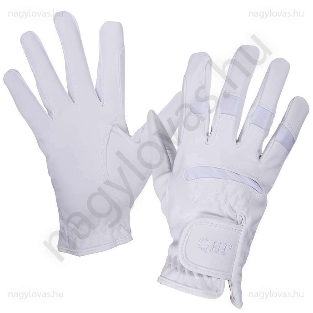 QHP multi lovaglókesztyű fehér  junior3