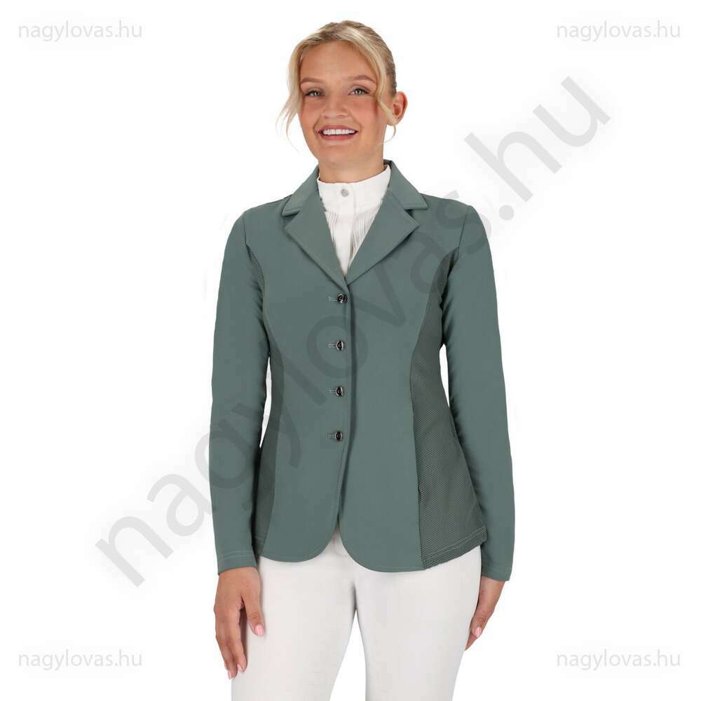 QHP Novén női zakó Palm Green