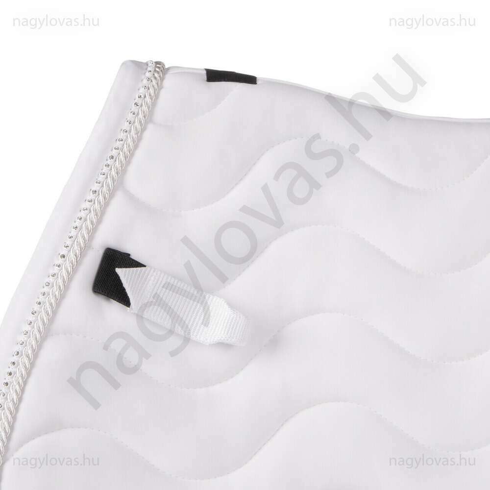 QHP nyeregalátét számtartóval fehér