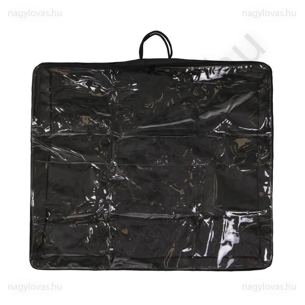 QHP nyeregalátét táska 80X65cm fekete