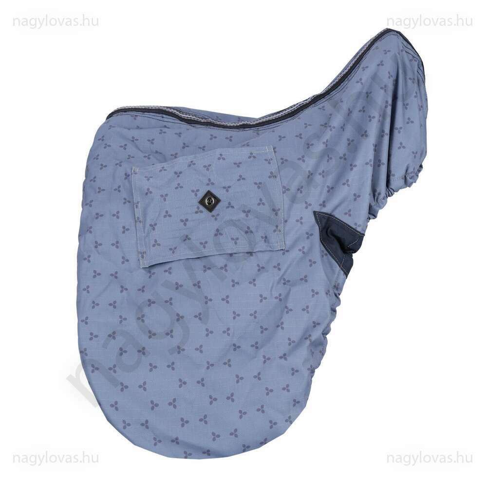 QHP nyeregvédő huzat gumis Misty Blue