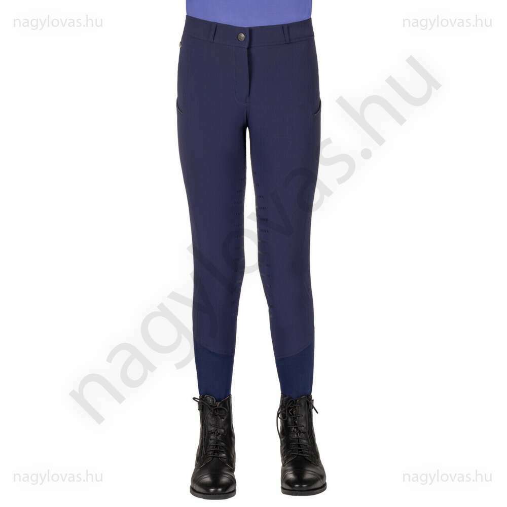 QHP Nyomi Junior lovaglónadrág s.kék 164