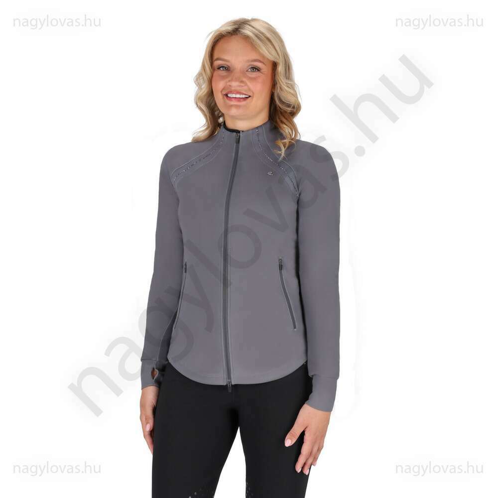 QHP Oakleigh női melegítőfelső szürke 40