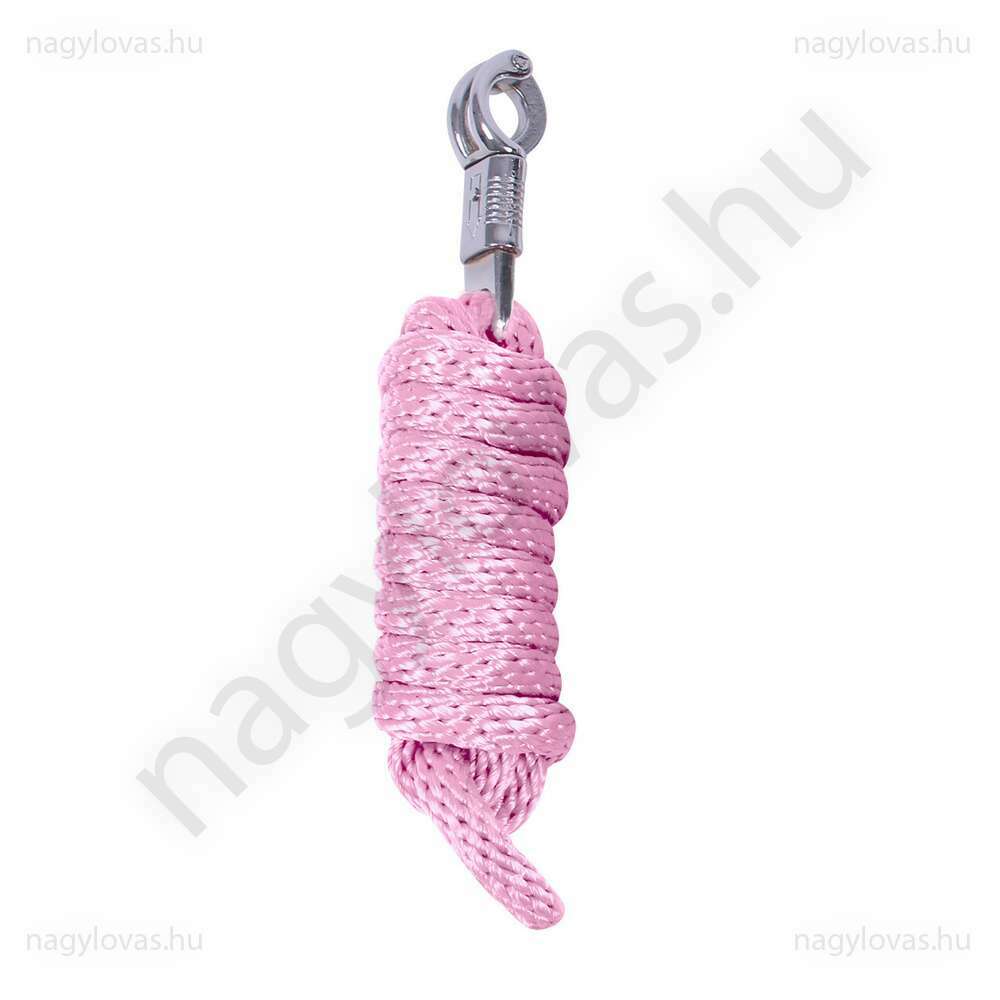 QHP pánikkarabíneres vezetőszár - Rózsaszín