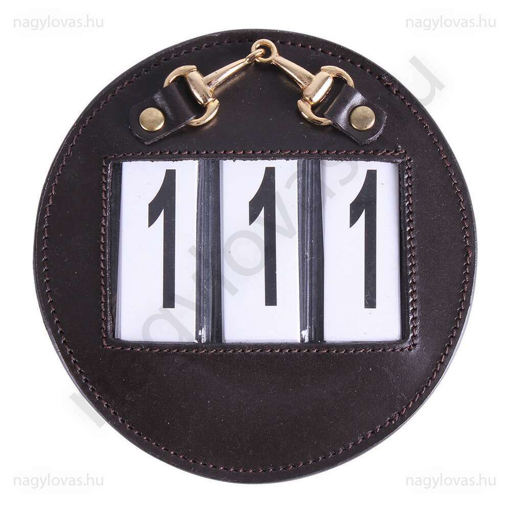 QHP Ricki számtartó ( 2db )- Barna/Arany