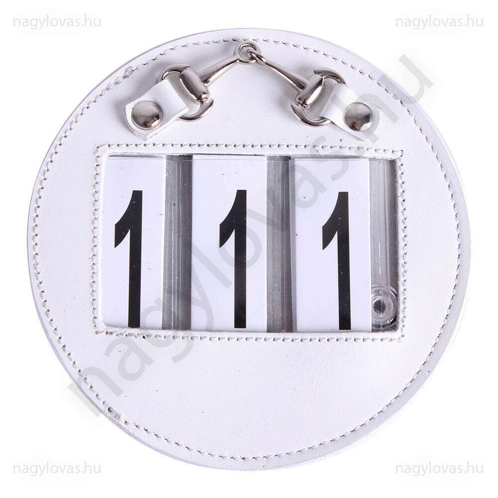 QHP Ricki számtartó ( 2db )- Fehér/Ezüst