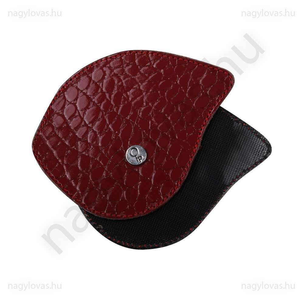 QHP Romy Croco  cserélhető csizmadísz burgundi 33/34