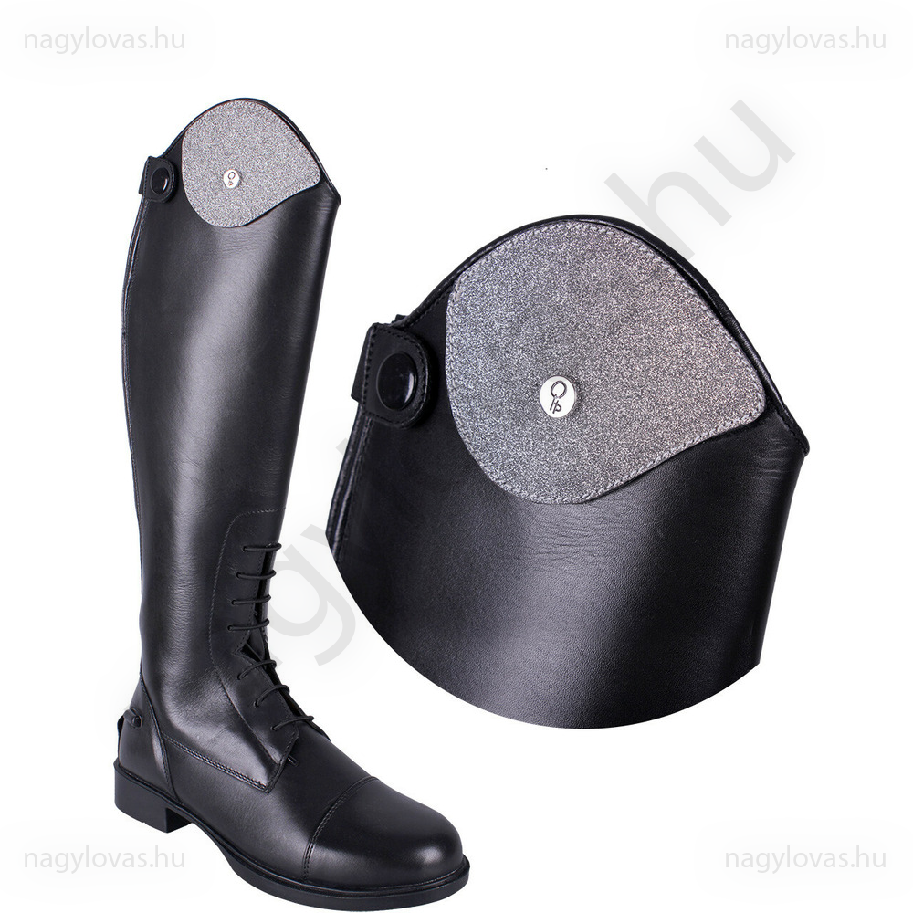 QHP Romy cserélhető csizmadísz ezüst/csillám  33/34